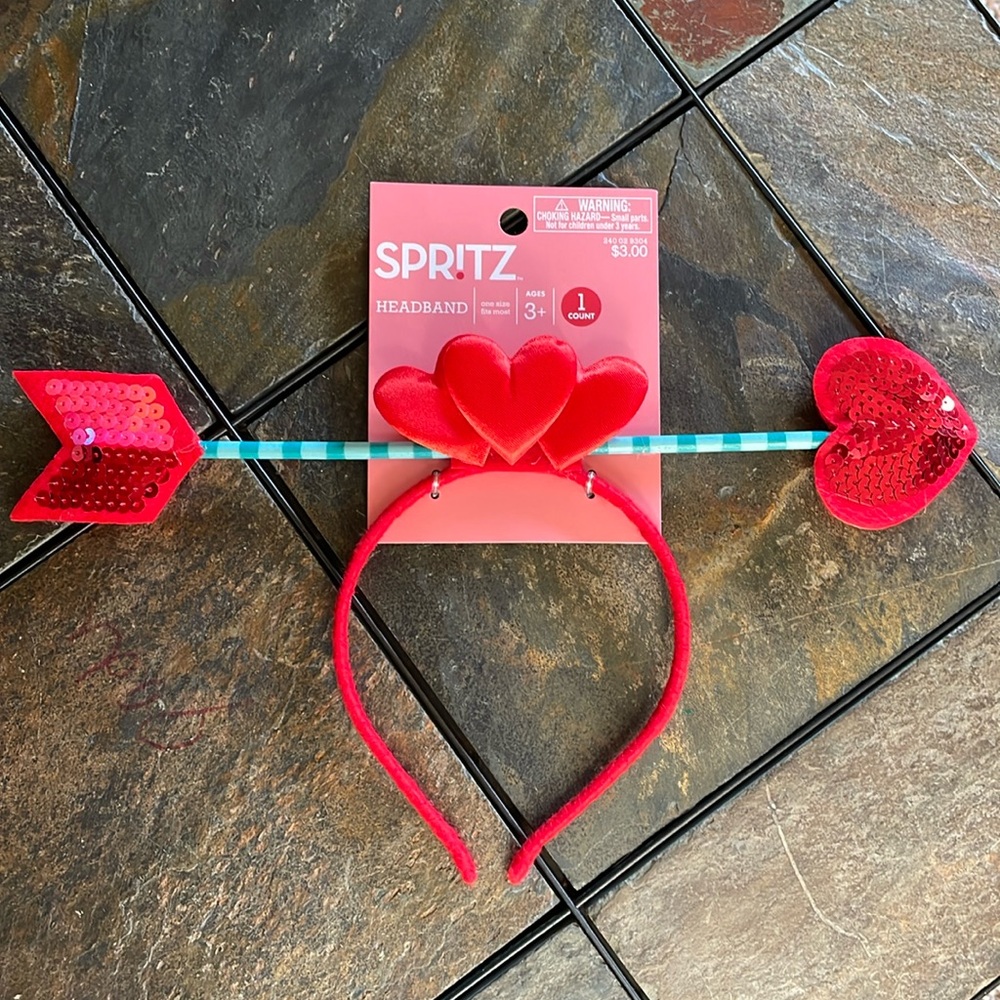 Heart Arrow Headband Valentine